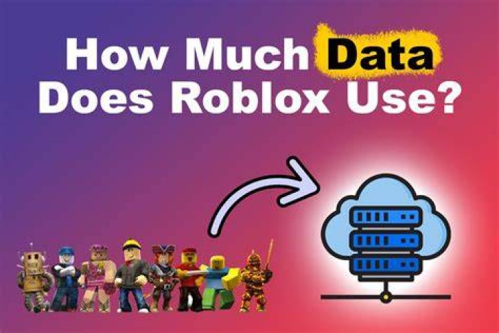 How much data does roblox use