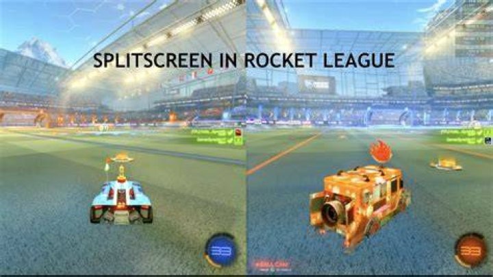How to do split screen rocket league