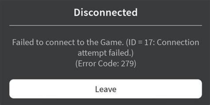 How to fix error code 279 roblox