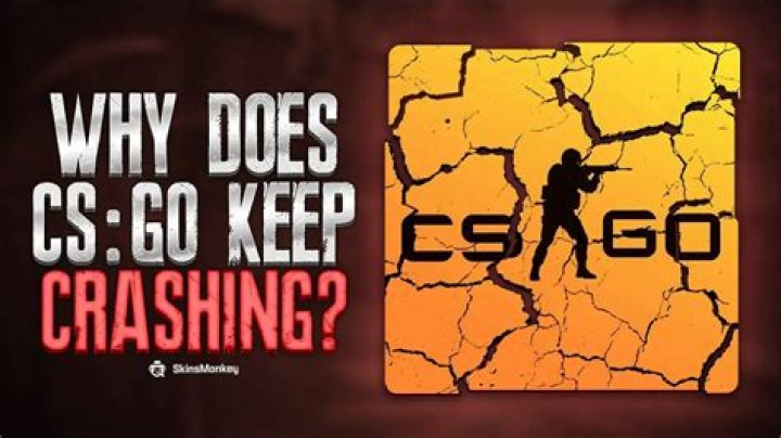 Why does csgo keep crashing