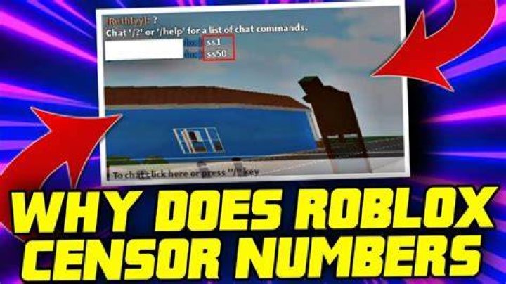 Why does roblox censor numbers