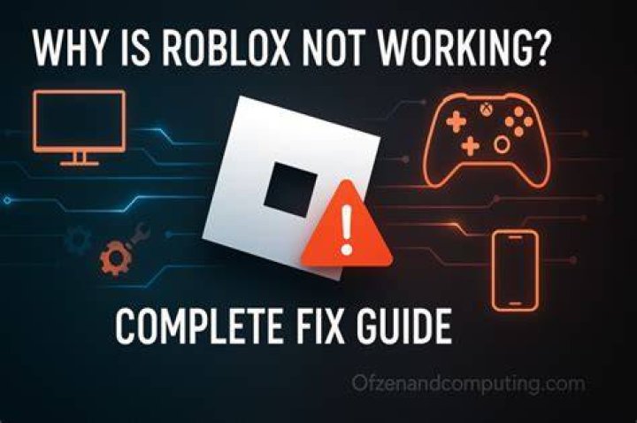 Why does roblox not working